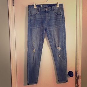 Mossimo skinny boyfriend jeans